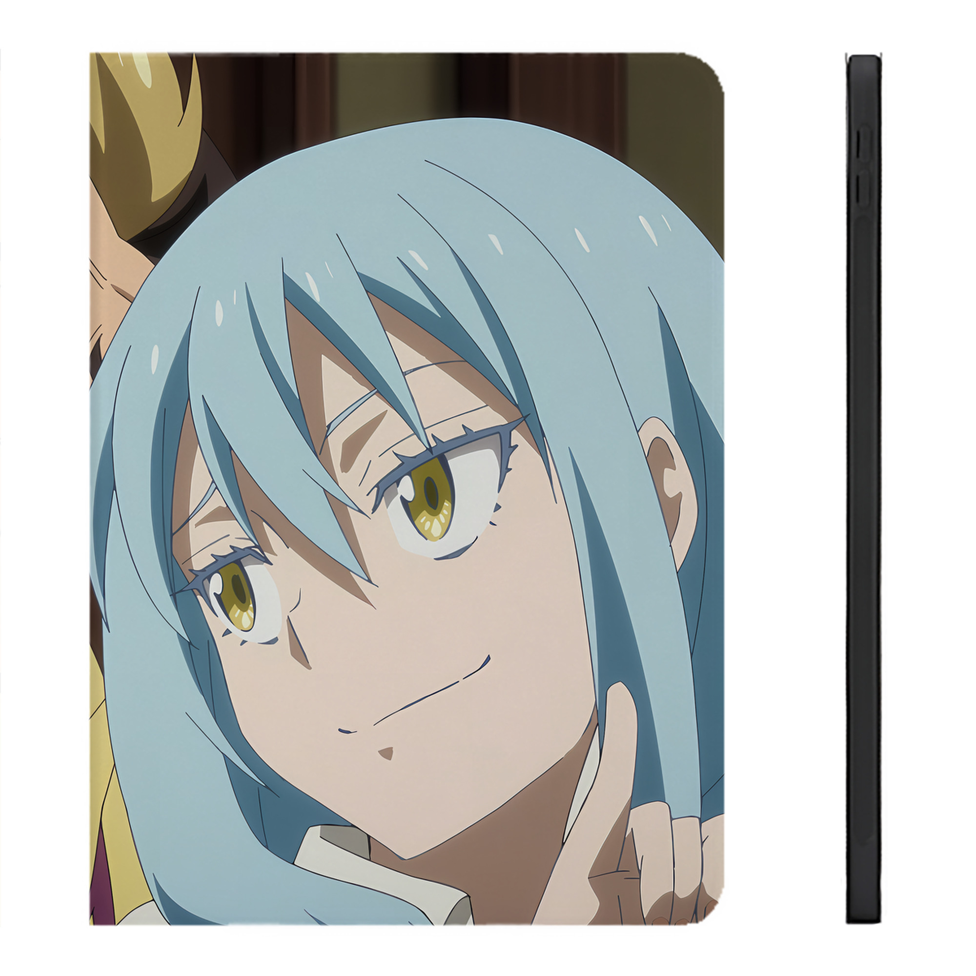 （画像用） 転スラ Regarding Reincarnated to Slime IPadケース ペンホルダー付き ブックスタイルデザイン